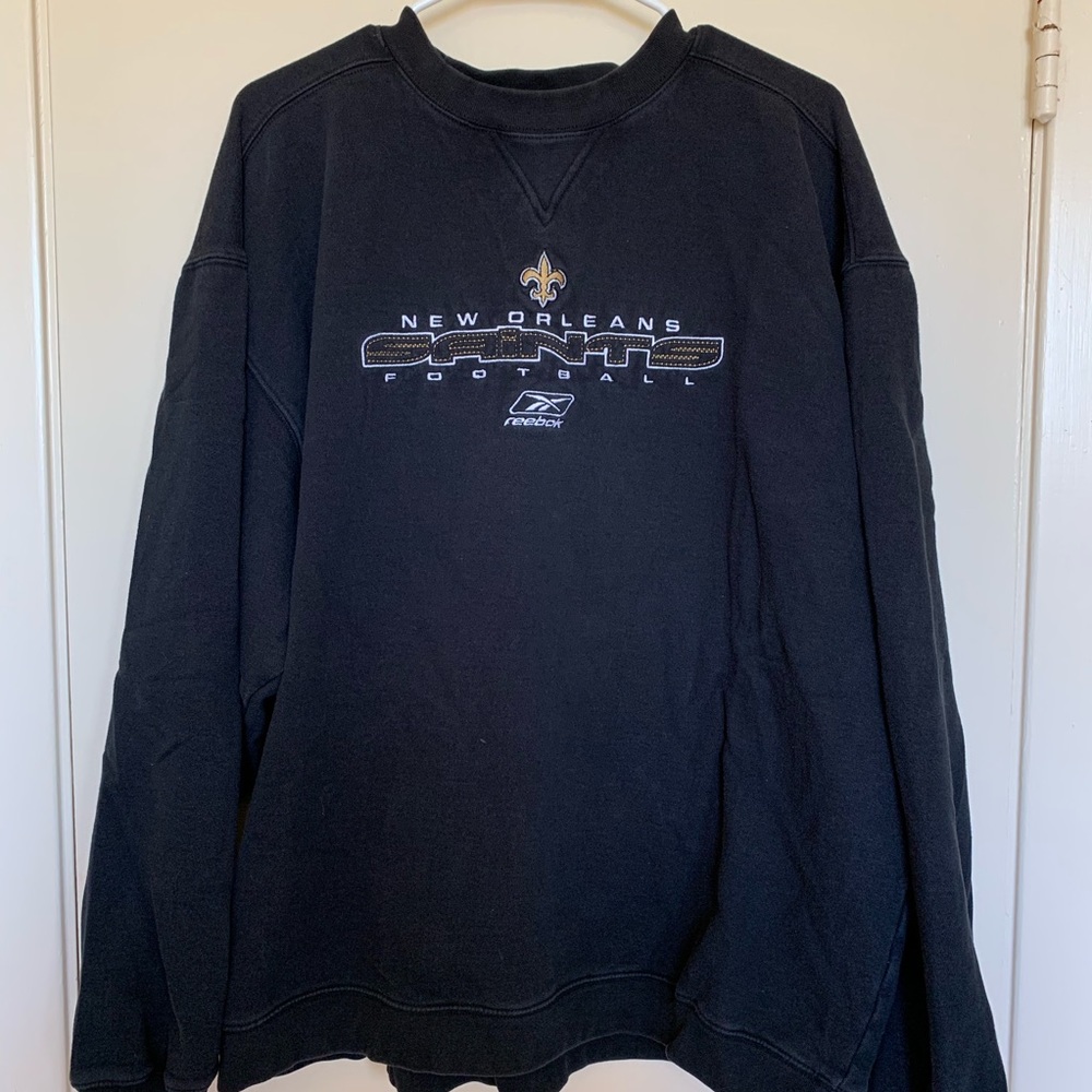 New Orleans Saints Embroidered Crewneck